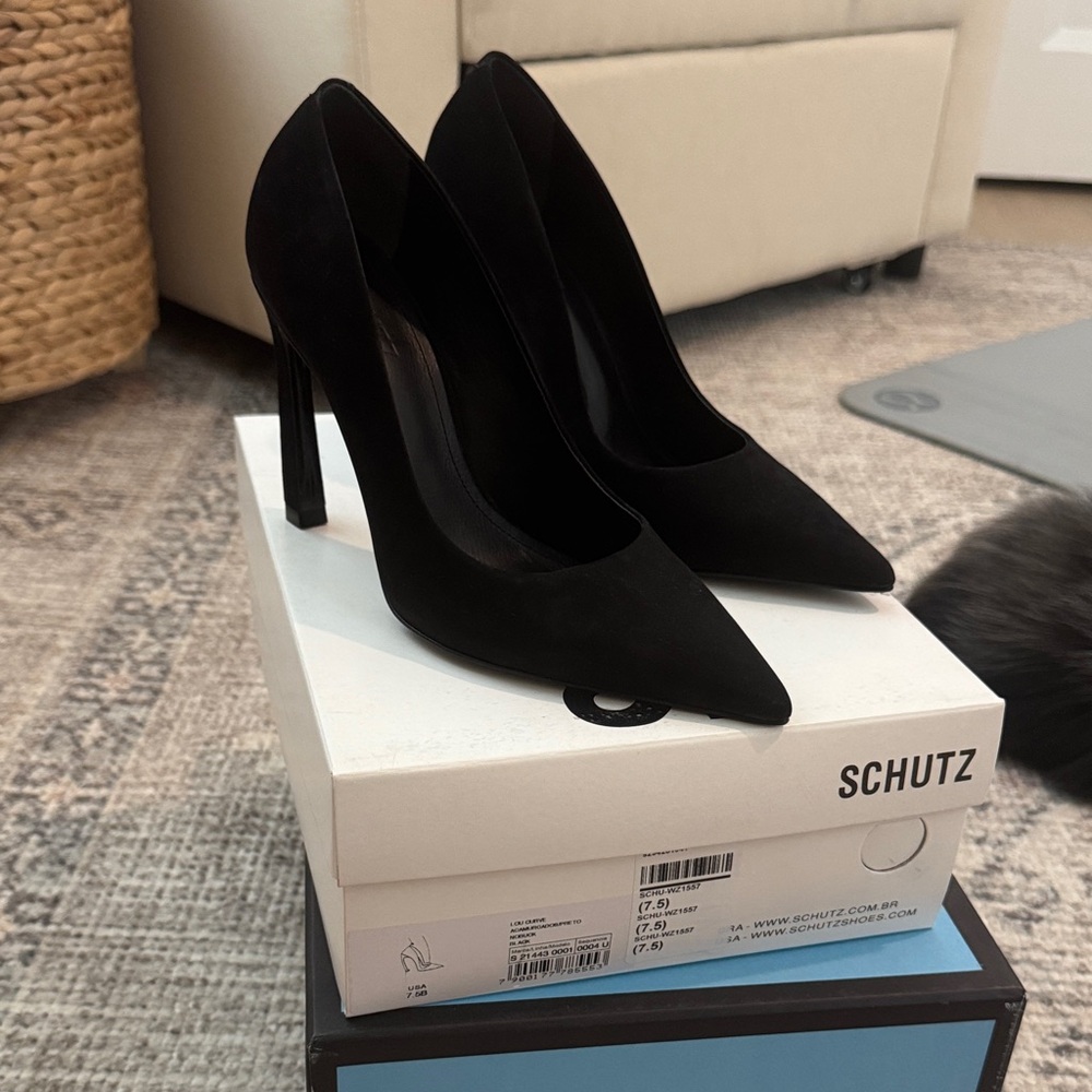 SCHUTZ Elegant Black Heels for Women